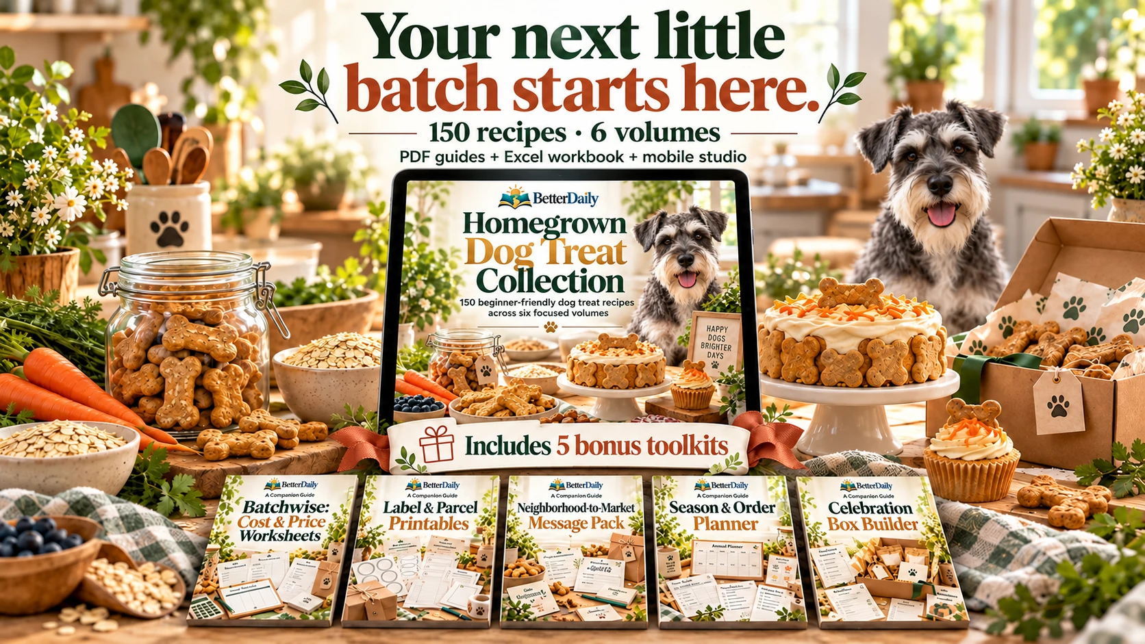 Homegrown Dog Treat Collection — complete digital collection